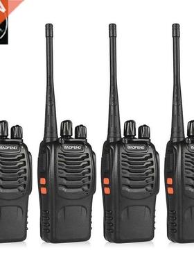 4pcs BaoFeng BF-888S Walkie Talkie UHF400-470MHZ Portable Ha
