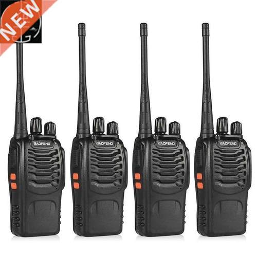 4pcs BaoFeng BF-888S Walkie Talkie UHF400-470MHZ Portable Ha