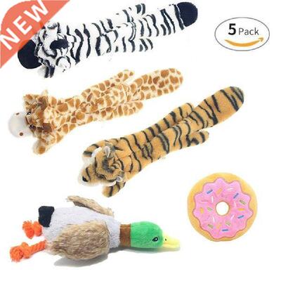 5cs/sets lush Toys Squeak et Tige Zeba Dee Duck