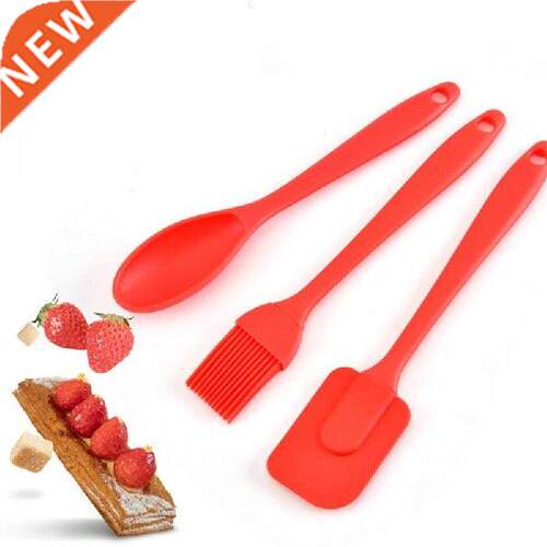 3Pcs/set Heat Resistant Silicone Cooking Tools Baking