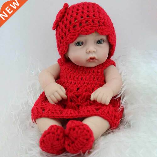 Silicone Girl Reborn Babe Doll Lifelike Newborn Simulation
