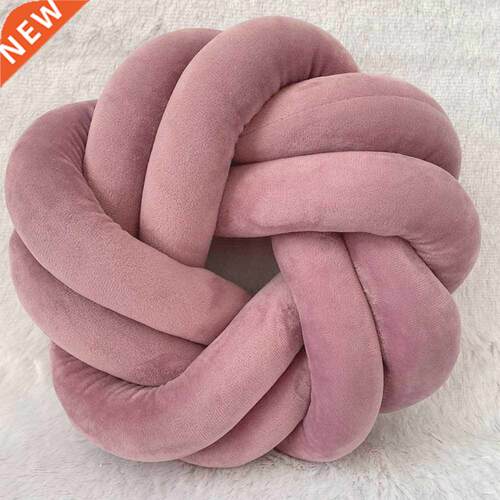 30CM Nordic Knot Soft Ring Handmade Woven Cuion Woven Mat
