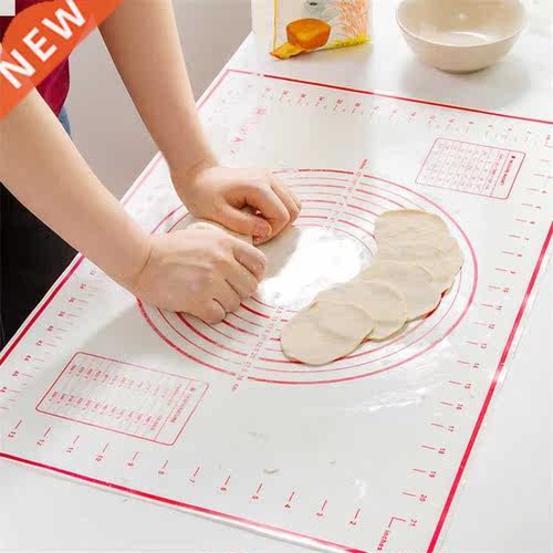 60x40cm Silicone Dough Mat Heat Resistance Rolling Paste Flo