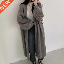 Cardigan for Women Long Knit Sweater Coats 2021 Autumn Winte