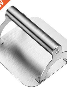 New Household Stainless Steel Square Manual Burger Meat