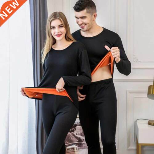 Men's Women's Winter Warm Velvet Thickening Inner Thermal Un