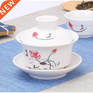 Hand Painted Rich Fi Ceramic Porcelain Gaiwan Chinese Teas