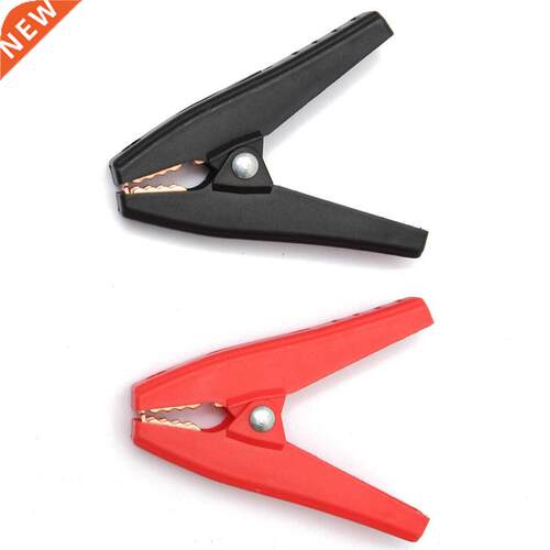 2pcs 100A Crocodile Alligator Car attery Micro Insulated Cl