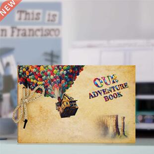 29.5x19.5cm Our Adventure Book DIY Hand Tie Gift Balloon Pho