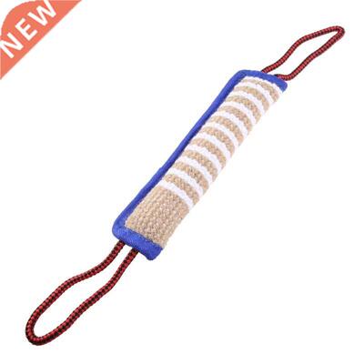 Durable Dog Bite Tug Toy with 2 Strong Handles Interactive L