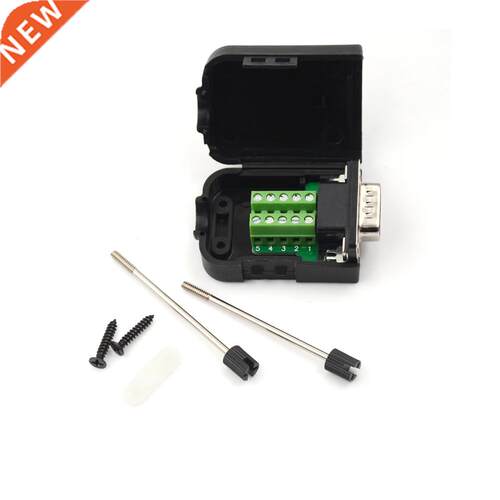 DB9 Male 9 Pn Termnals Connector DB9 Male D-Sub 9 Pn Plug
