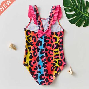 2-10Y Toddler Baby Girls swimwear one piece Girls swimsuit L