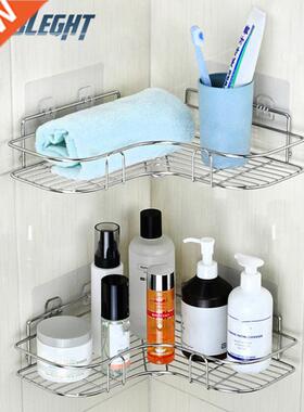 Recableght Stainless Steel Bathroom Corner Storage Rack Savi