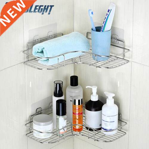 Recableght Stainless Steel Bathroom Corner Storage Rack Savi