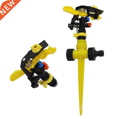 360 Degree Rotating Jet Sprinklers Double Outlet Rocker Nozz