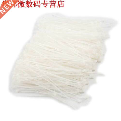 1000PCS Wit Cable Zip Tie Fasten Wrap 95mm x 2mm
