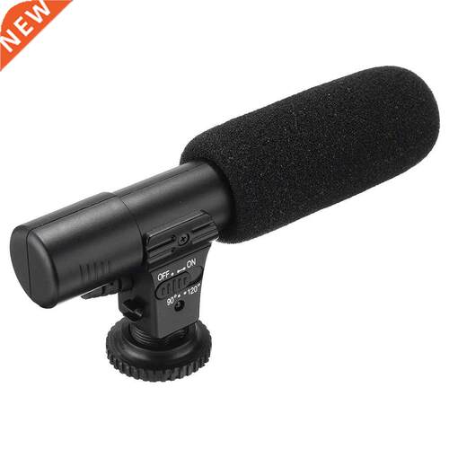 .5mm External Stereo Microphone Mic For Camera