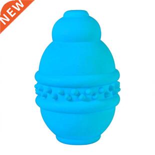 Rubber Dog Food Treat Dispenser Toy Tumbler Design Heavy Dut