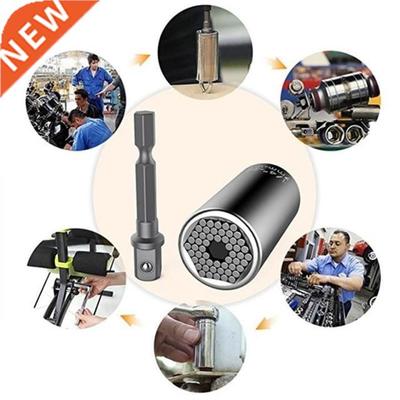 Universal Wrench Tools Set Socket Adapter with Power Drill A