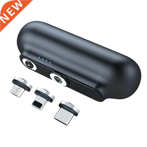 Garas Mini Magnetic Charger Power ank Micro US Type C 2600