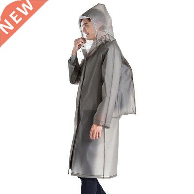 Outdoor Poncho Raincoat Men Waterproof Transparent Overall