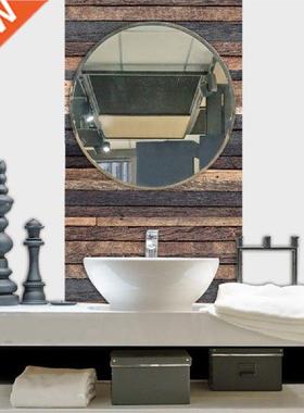 1Set Wood Grain Floor Tile oard Sticker DIY PVC