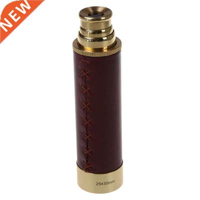 NEW Pocket telescope Brass 25x0 binoculars Monocular Teles