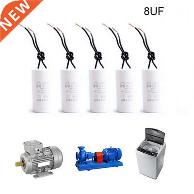 450V CBB60 Motor Run Capacitors Water Pump Capacitor Round