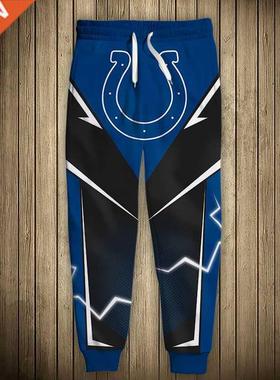 Fashion Indianaolis Men's casual Colts ants Blue and black