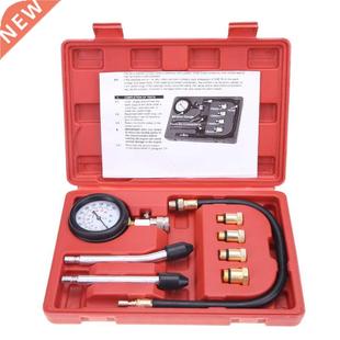 Gas Engine Cylinder Compression Tester Tool Kit Car Motorcyc