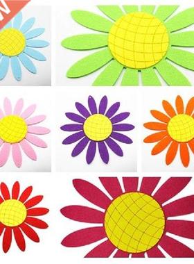18cm Beauty Colo Sun Flowe Felt Cloth Mateial DIY