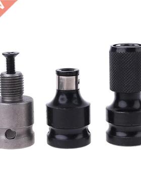 3pcs/set 1/2 Inch Square To 1/4 Inch Hex Ratchet Socket Wren