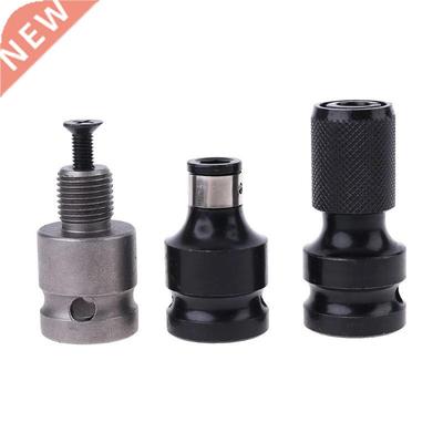 3pcs/set 1/2 Inch Square To 1/4 Inch Hex Ratchet Socket Wren