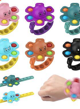 Faces Change Octopus racelet pop Fidget Spinner Toys Antisr