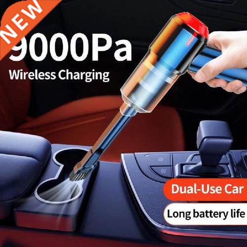 9000pa Wireless Car Vacuum Cleaner Small Dust Collector