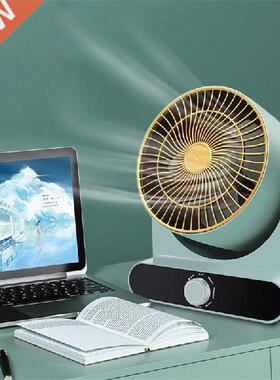 Mini Electric Fan Portable Desktop 360 Degrees 3 Speeds