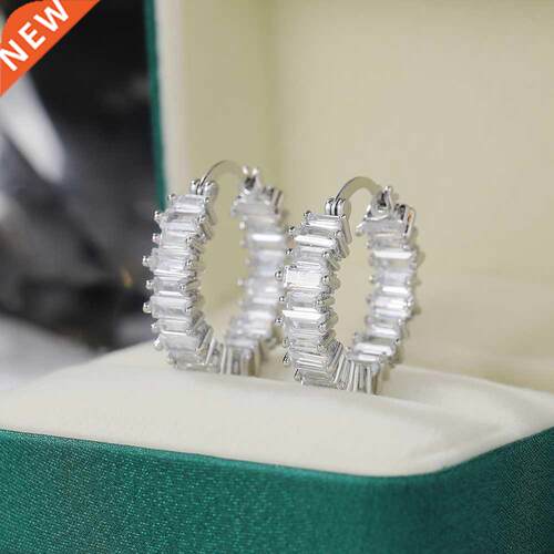 Huitan High-quality Silver Color/Gold Color Earrings Women W