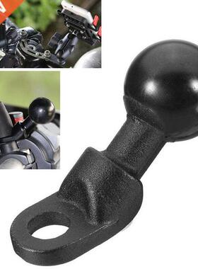 Motorcycle Angled Base W/ 10mm Hole 1'' Ball Head Adapter Wo