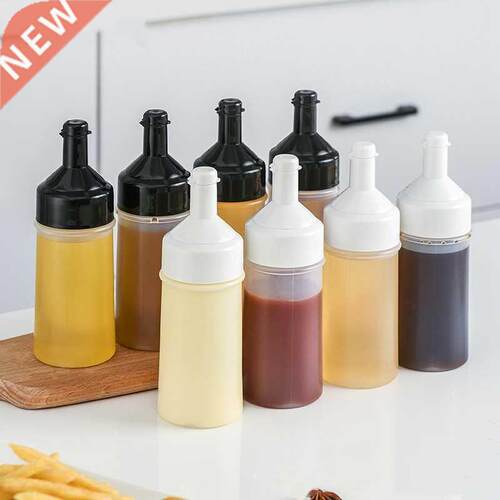 2 Pcs Squeeze Bottle Kitchen Accessories Plastic Condiment D
