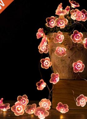 2m Cherry Lighting Strings LED Blossom Flower String Fairy L