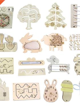 Kid Busy Board  Accessories Montessori Early Education Te