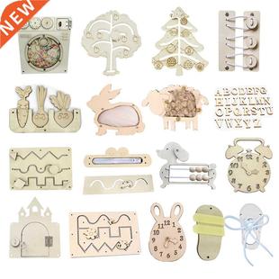 Kid Busy Board Accessories Montessori Early Education Te