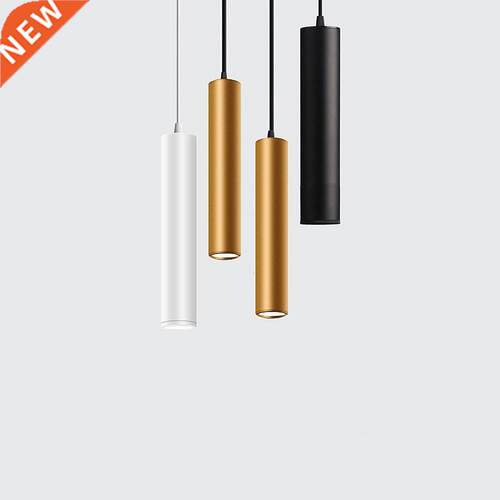 Modern LED Pendant Light Long Tube Pendant lamp Cylinder Pip