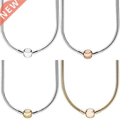 Original Moments Lobster Ball Clasp Smooth Snake Chain Neckl