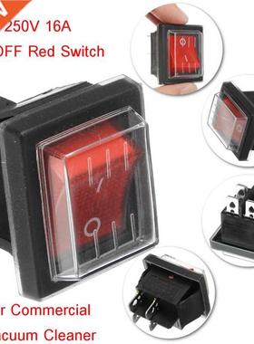 1PC 36x29mm 250V SPST 4 Pin Waterproof Boat Rocker Switch Fo
