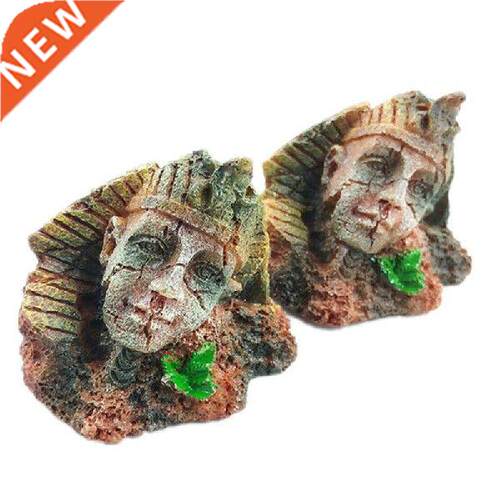 Resin Aquarium Decoration Egyptian Pharaoh Fi Tank