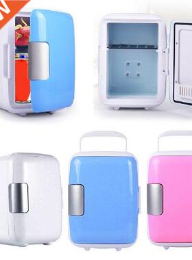 4L Mini Fridge Cooler and Warmer Car Refrigerator Food