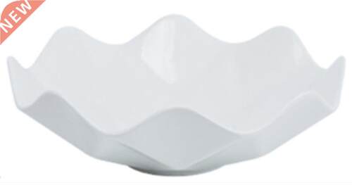 Nordic Art Spherical Ceramic Fruit Salad Plate Modern