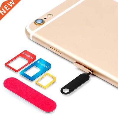 5 In 1 Pin Nano Card SIM Card Adapter Converter Fitting Micr