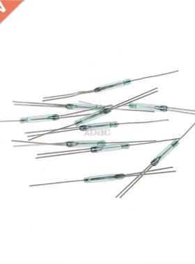 10Pcs 2.5X14mm 4W 3 Pin Glass Reed Relay Magnetic Switches N